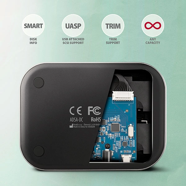 Axagon ADSA-DC, 2x SATA 6G