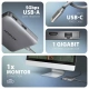 AXAGON multifunkční HUB 5v1 USB 3.2 Gen 1, 2x USB-A, HDMI, PD 100W, kabel USB-C 20cm