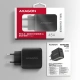 AXAGON síťová nabíječka ACU-PQ45, USB-A, USB-C, PD3.0/PPS/QC4+/SFC 2.0/AFC/Apple, 45W, černá