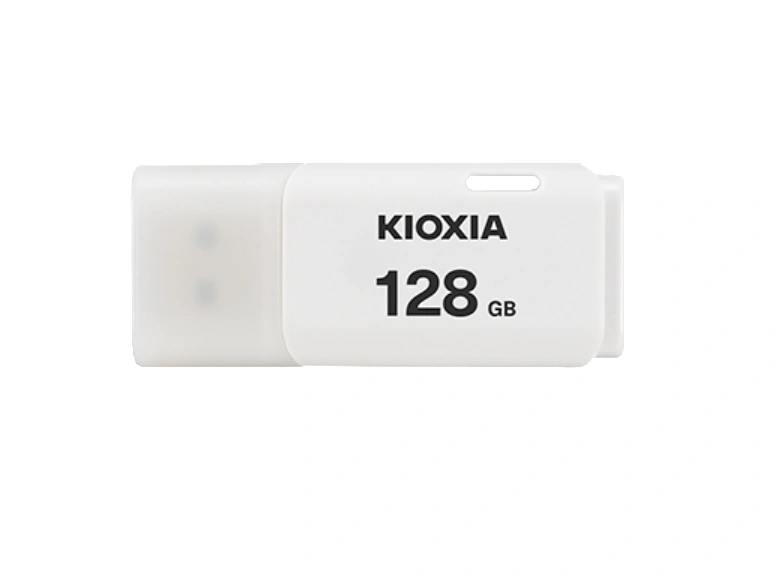 KIOXIA 128GB USB Flash Hayabusa 2.0 U202 bílý