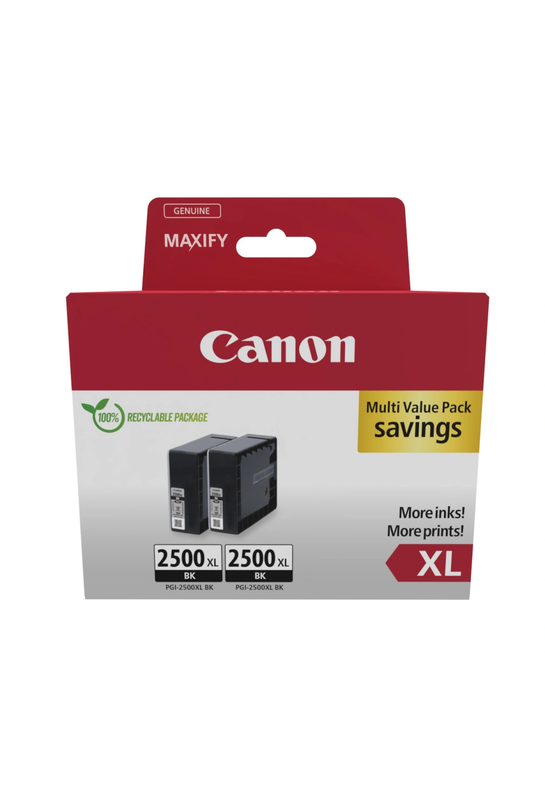 Canon cartridge INK PGI-2500XL/Black/Twinpack