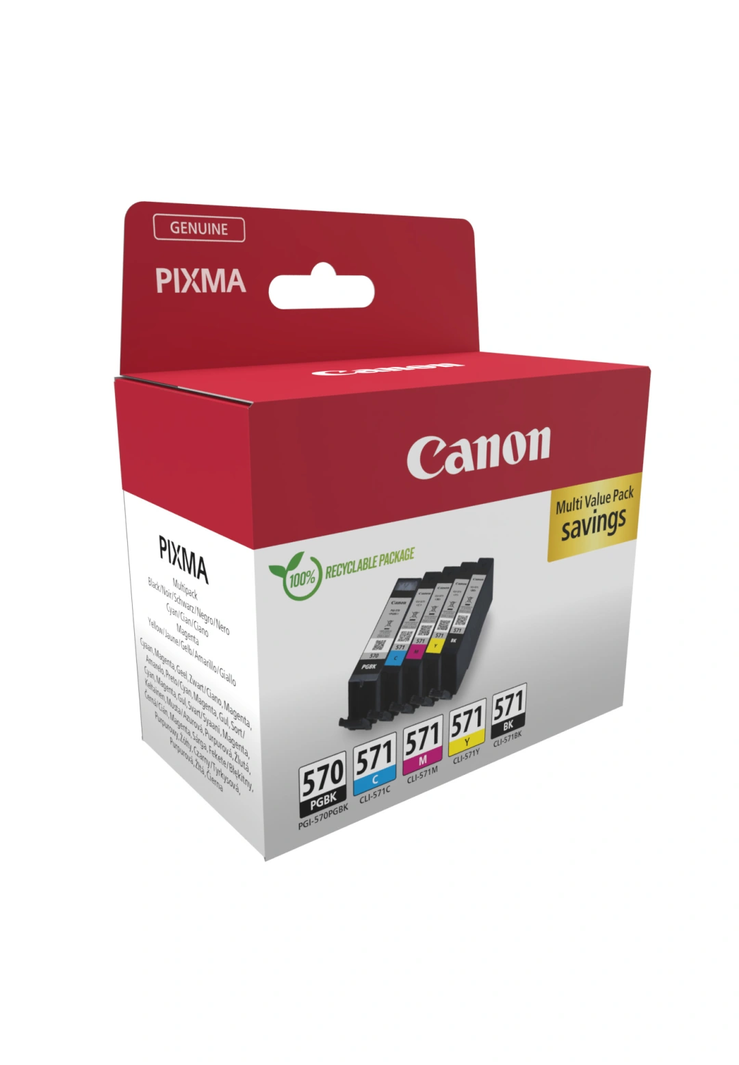 Canon cartridge PGI-570/CLI-571 PGBK/C/M/Y/BK MULTI