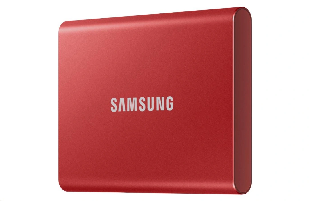 Samsung Externí SSD disk - 1TB - červený