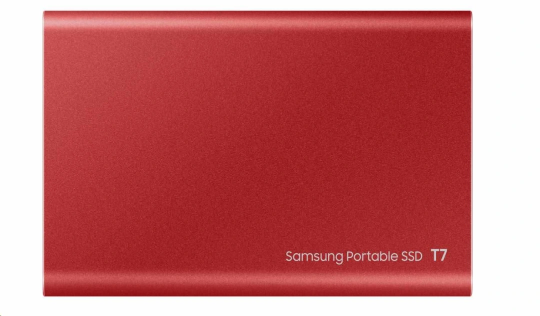 Samsung Externí SSD disk - 1TB - červený