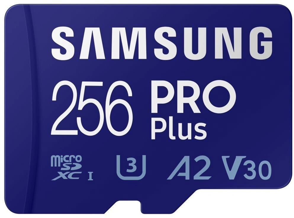 Samsung Micro SDXC 256GB PRO Plus UHS-I U3 (Class 10) + USB adaptér