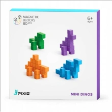 PIXIO PIXIO Mini Dinos Magnetická stavebnice