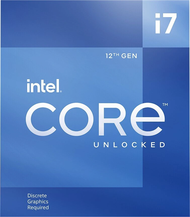 CPU INTEL Core i7-12700KF, 3.60GHz