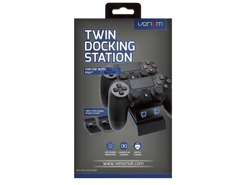 Venom VS2732 Black PS4 Twin Docking Station