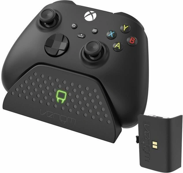 Venom VS2870 Single pro Xbox Series / Xbox One + baterie (VS2870), bílá