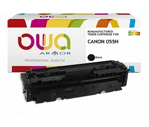 Armor OWA toner kompatibilní s Canon CRG-055H BK, 7600st, černá/black