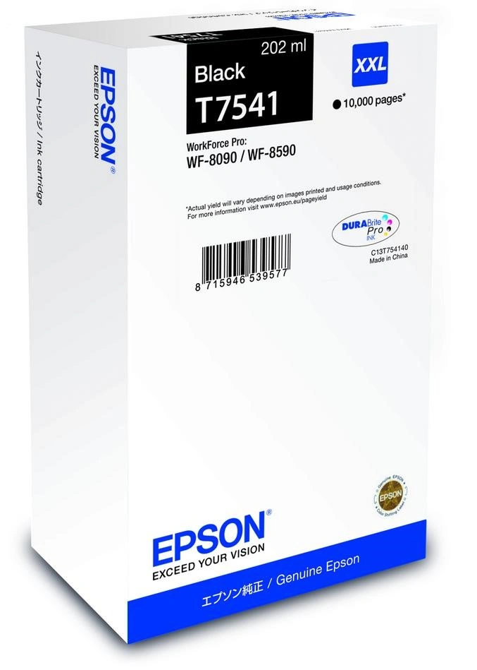 EPSON Ink černá WorkForce-8xxx Series Ink Cartridge XXL Black