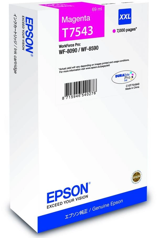 Epson C13T754340, purpurová