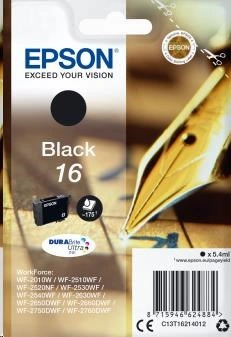 Epson C13T16214012, Durabite 16, černá