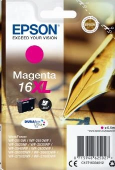 EPSON Singlepack Magenta 16XL DURABrite Ultra Ink