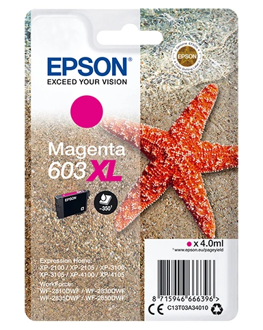 Epson T603 XL, červená