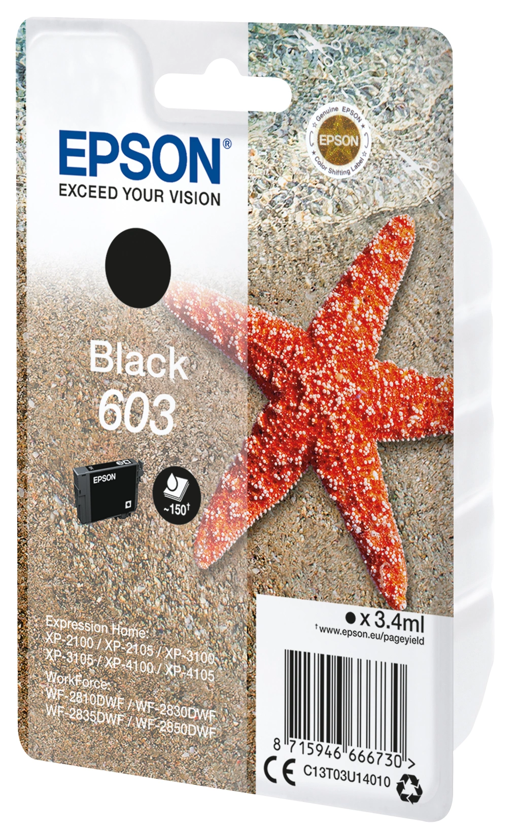 Epson T603, černá