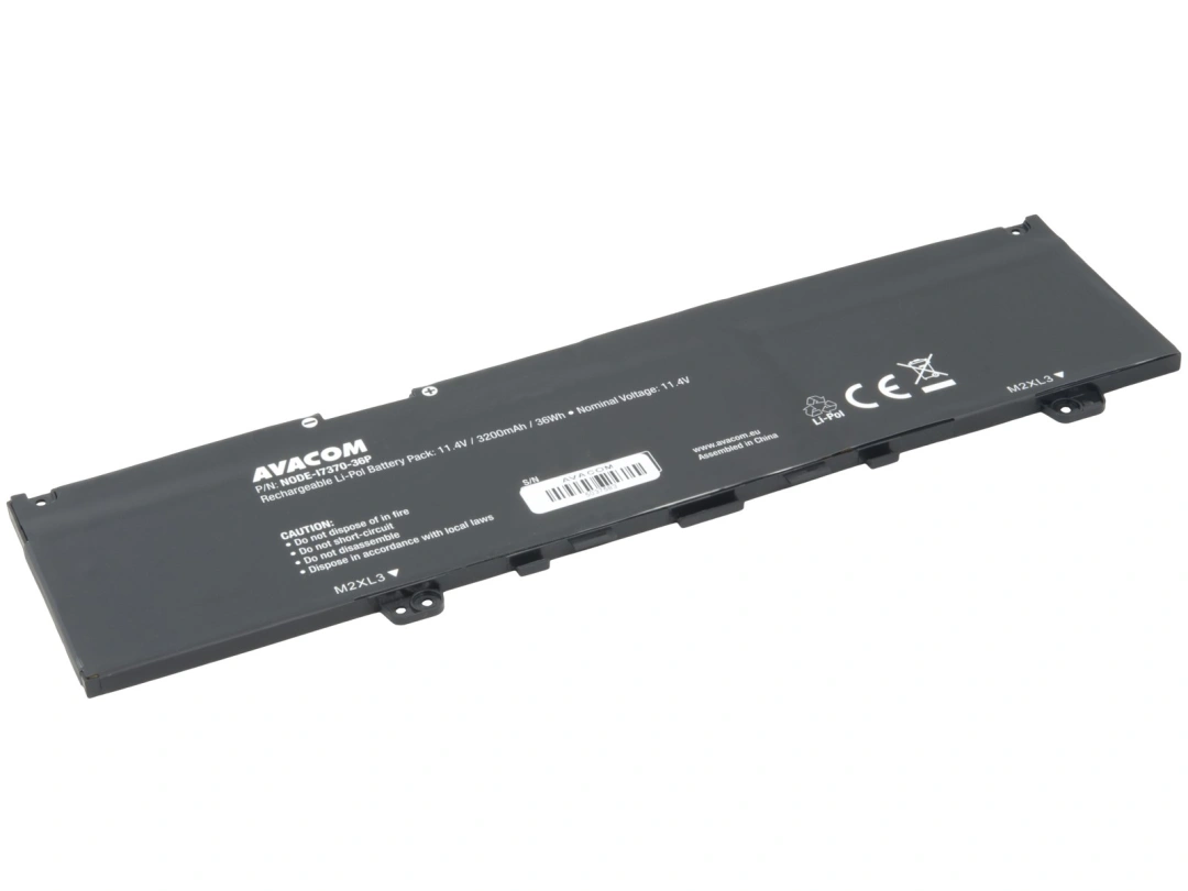 Avacom Dell Inspiron 7370, 7373 Li-Pol 11,4V 3200mAh 36Wh