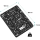 CONNECT IT cover for Amazon Kindle 2021 (11th gen.), doodle black