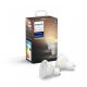 Philips Hue  LED White Ambiance, 2x