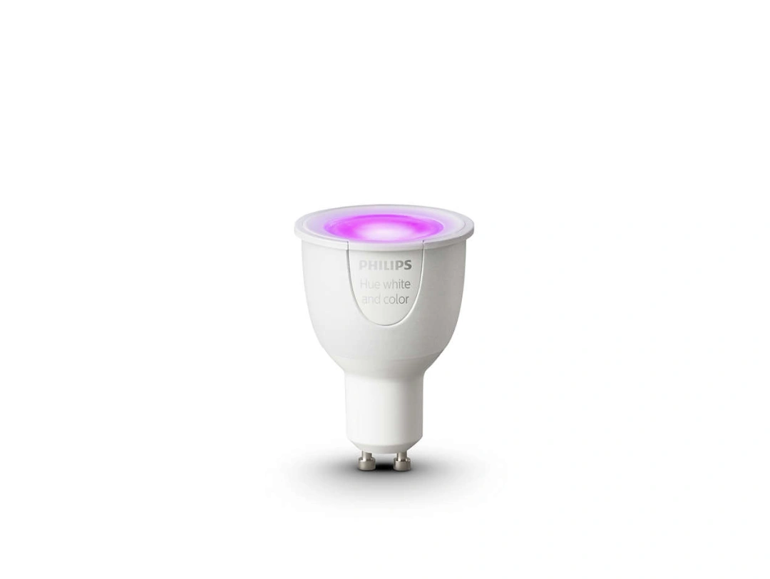 Philips Hue Bluetooth, 5,7 W, GU10, White and Color Ambiance