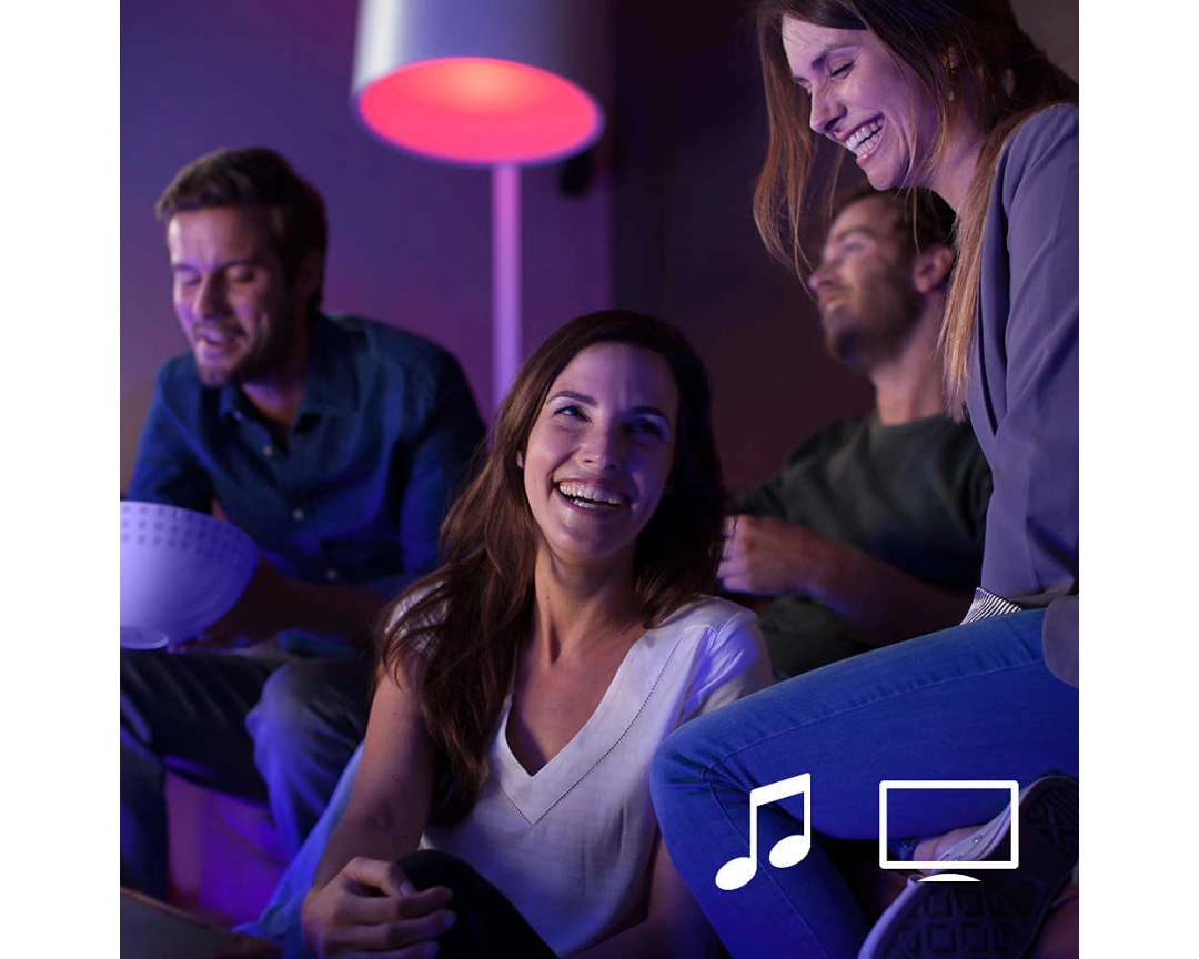 Philips Hue Bluetooth, 5,7 W, GU10, White and Color Ambiance