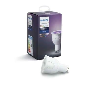 Philips Hue Bluetooth, 5,7 W, GU10, White and Color Ambiance