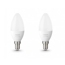 Philips Hue E14, LED, 5.5W, Bluetooth, 2ks 