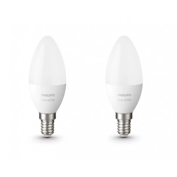 Philips Hue E14, LED, 5.5W, Bluetooth, 2ks 