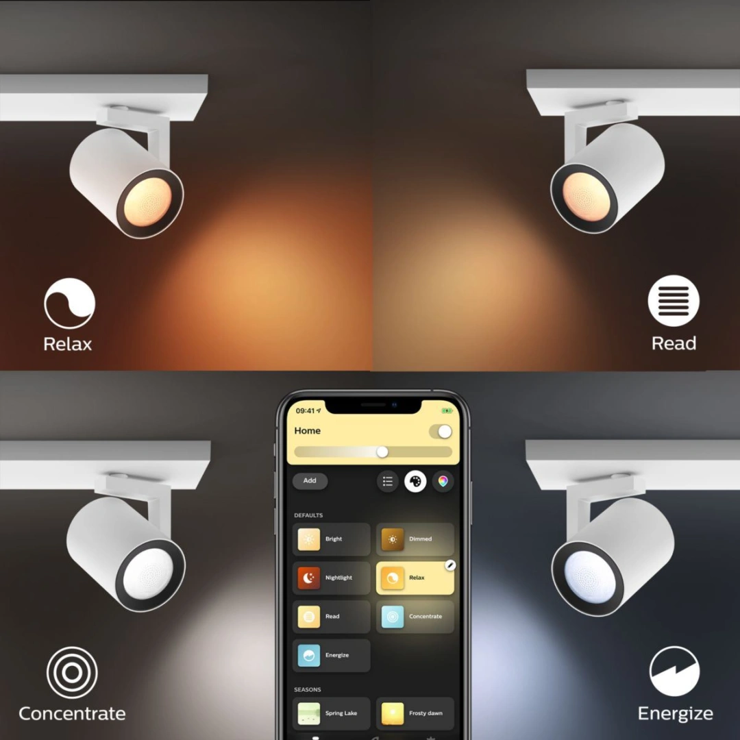 Philips Hue Argenta White and Color Ambiance Spot (5062131P7) bílé