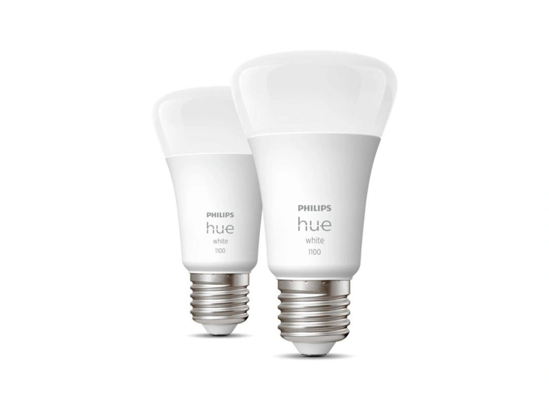 Philips Hue White 9.5W 1100lm E27 2ks