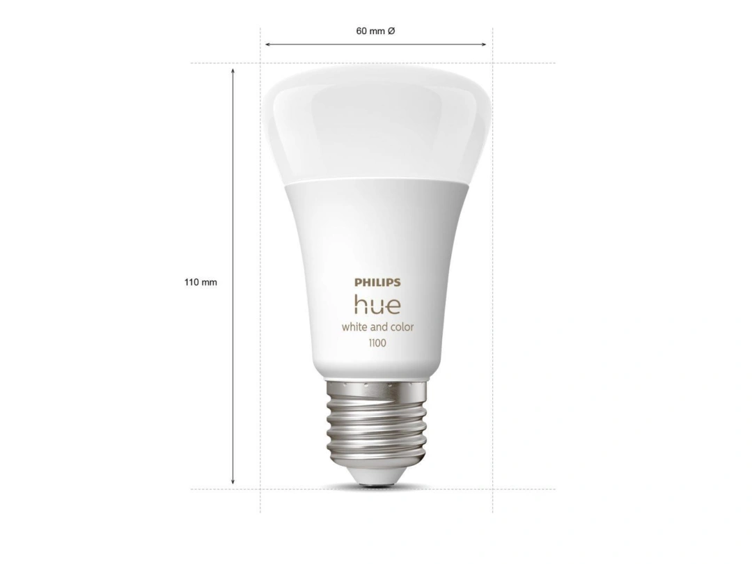 PHILIPS Hue White and Color Ambiance 9W 1100 E27