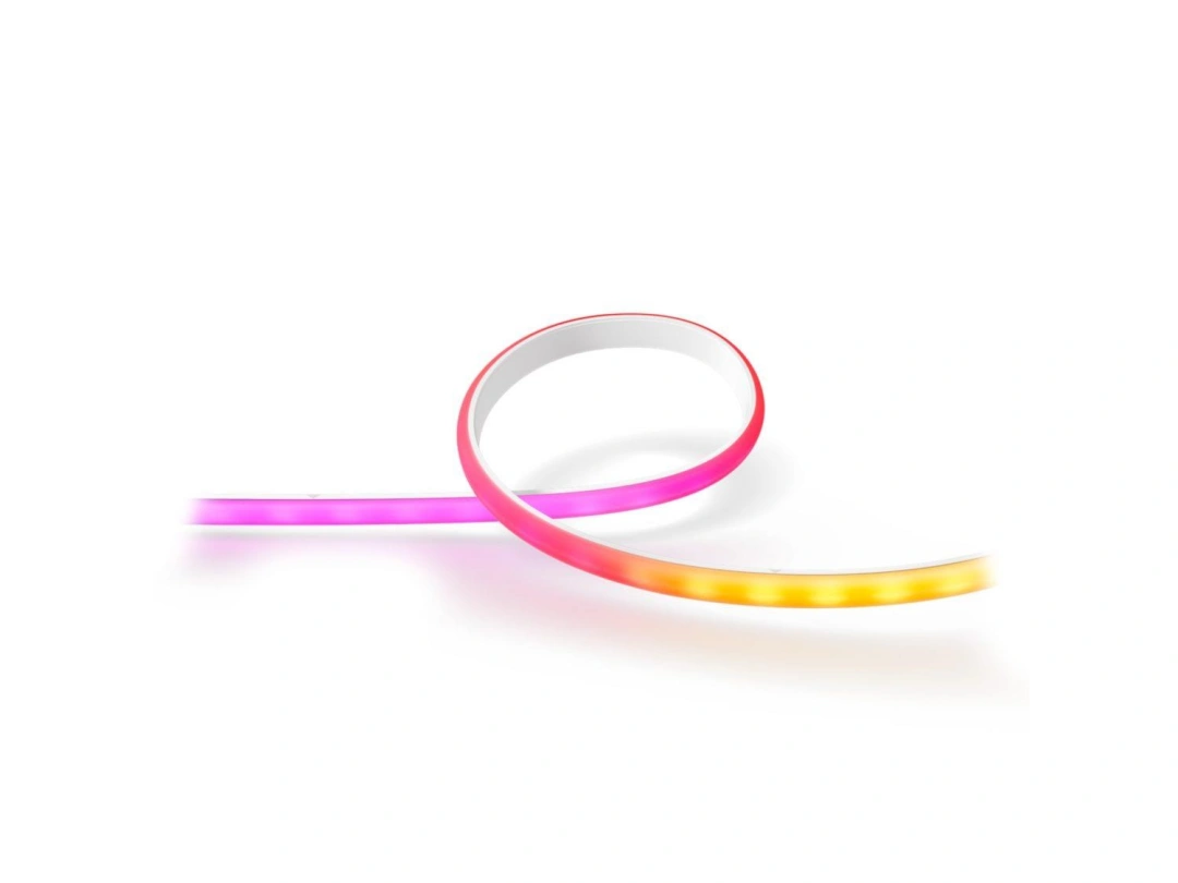 Philips Hue Gradient Lightstrip Extention 1 m, White and Color Ambiance