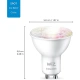 PHILIPS WiZ Wi-Fi BLE 50W GU10