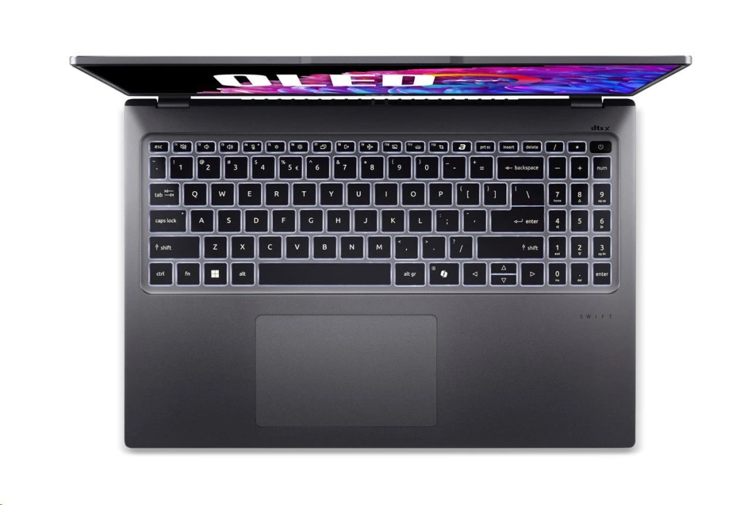 Acer Swift Go 16 (SFG16-72-75LU, šedá