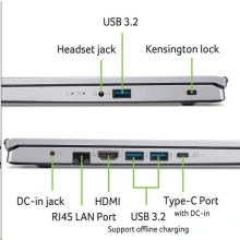 Acer Swift Go 16 (SFG16-72-75LU, šedá