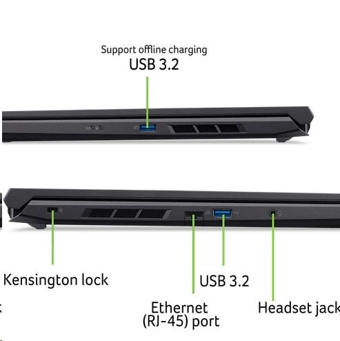 Acer Nitro V 16 (ANV16-41), černá