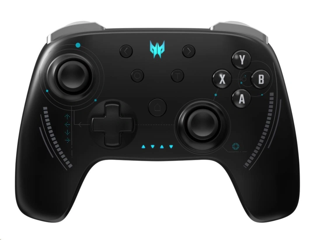 ACER PREDATOR WIRELESS GAMING CONTROLLER BLACK PGR300 - asymetricky umístěné analogové joysticky, 16