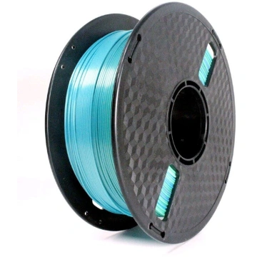Gembird tisková struna (filament), PLA, 1,75mm, 1kg, modrá/zelená