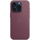 APPLE iPhone 15 Pro FineWoven Case with MagSafe - Mulberry