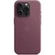 APPLE iPhone 15 Pro FineWoven Case with MagSafe - Mulberry