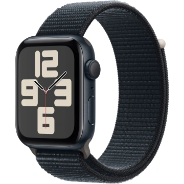 Apple Watch SE 2023, 44mm, Midnight, Midnight Sport Loop