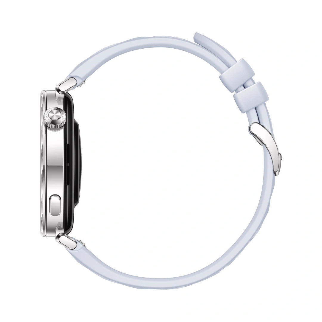 Huawei Watch GT 5 41 mm, Silver + Blue Fluoroelastomer Strap