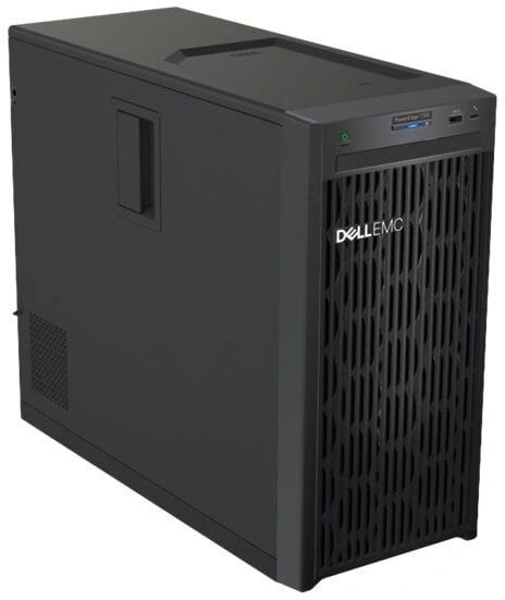 Dell PowerEdge T150, E-2334/16GB/1x2TB 7.2K/H355/2xGLAN/iDRAC 9 Basic/3Y On-Site