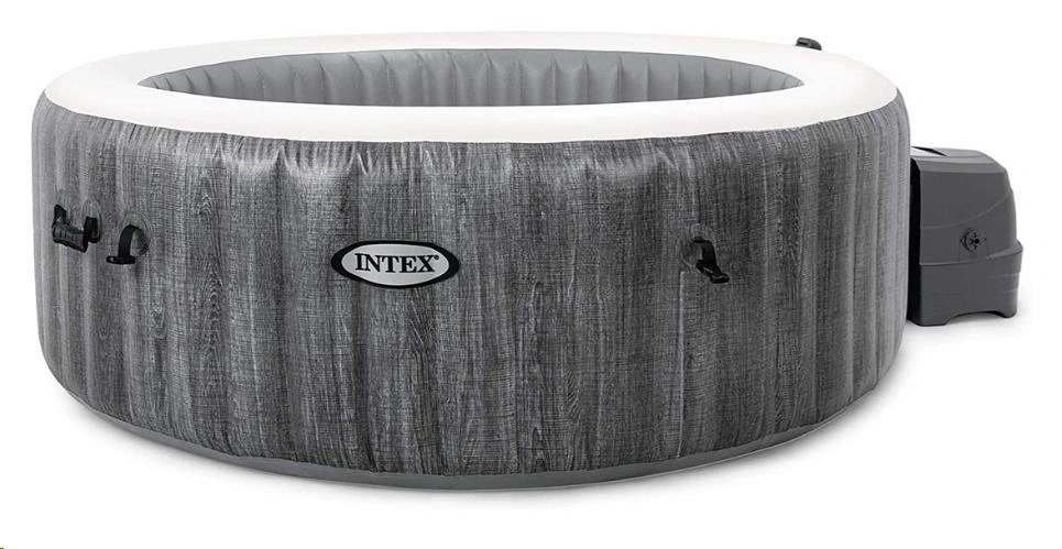 Intex Pure SPA Bubble Massage Greywood Deluxe, 196 × 71 cm