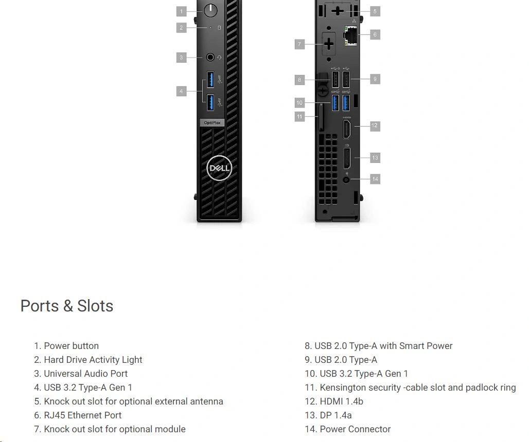 Dell PC OptiPlex Micro 7010 MFF (HKHJ4)