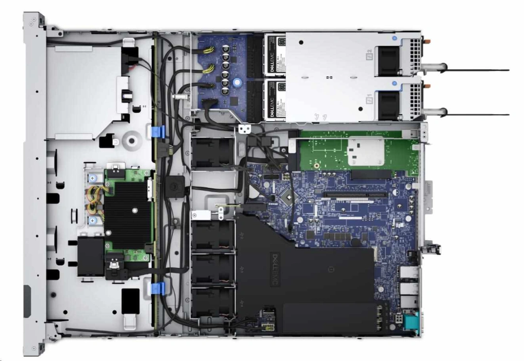 Dell PowerEdge R250, E-2336/16GB/2x480GB SSD/iDRAC 9 Ent./2x700W/H755/1U/3Y PS NBD On-Site