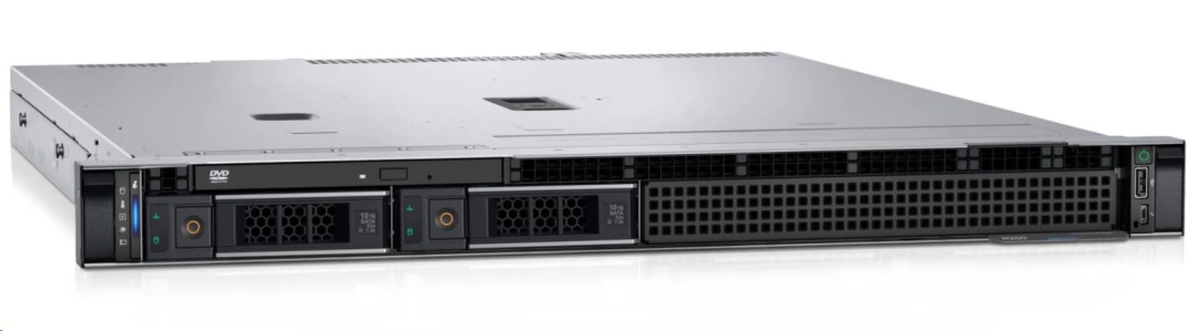 Dell PowerEdge R250, E-2314/8GB/1TB SATA 7.2K/iDRAC 9 Ent./H355/1U/3Y Basic On-Site