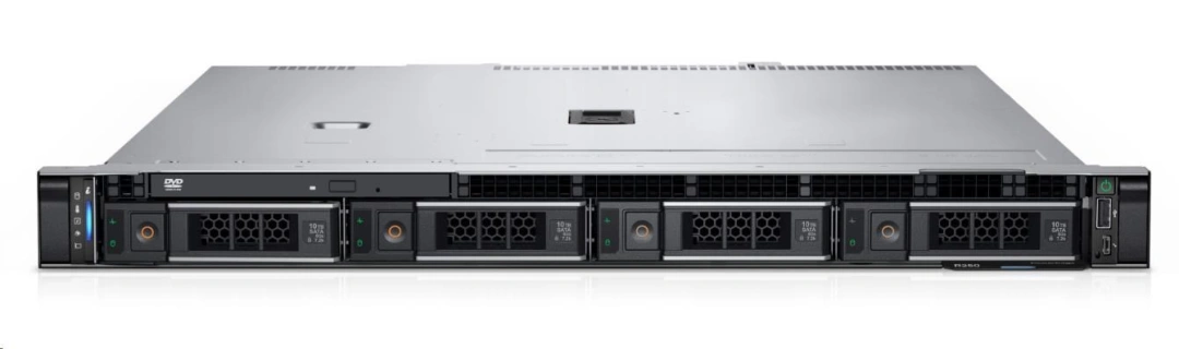 Dell PowerEdge R250, E-2314/8GB/1TB SATA 7.2K/iDRAC 9 Ent./H355/1U/3Y Basic On-Site