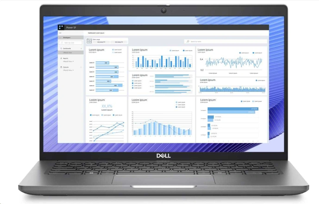 Dell Precision 14 (3490), šedá