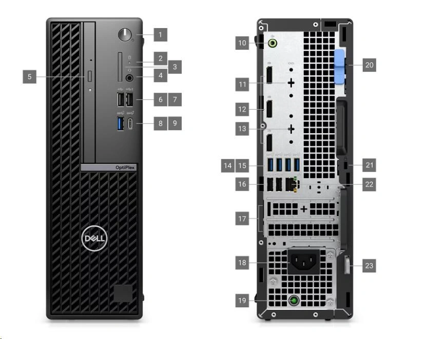 Dell OptiPlex 7020 SFF Plus, černá (NNT8J)